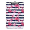 Striped Flamingo A4 Clipboard, 31.8 x 21.6 cm view 1