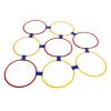 10-Piece Exercise Hoops, Plastic Hoop Toy for Children and Adults, Party Games, Sensory Training, Exercise Rings for Fitness and Gymnastics (6.2 x 36 cm) view 4