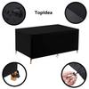 TopIdea Waterproof Outdoor Furniture Cover, 600D Rectangular, Black/Silver, 55.1 x 31.5 x 31.5 in view 2