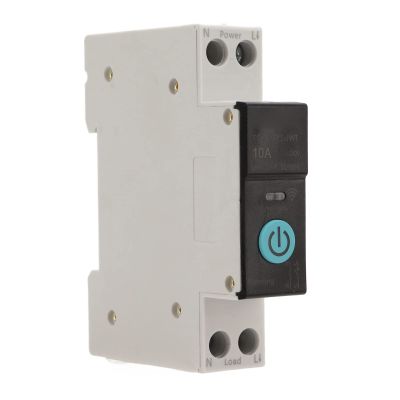 Smart DIN-Rail Circuit Breaker, AC 230 V, Remote and Manual Control
