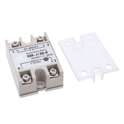 25 A Single-Phase Solid State Relay Module with Heat Sink