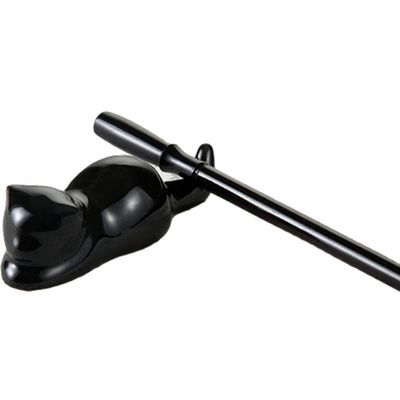 Fituenly Ceramic Pen Rest and Brush Holder for Chinese Calligraphy, Watercolor Ink and Painting