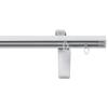 Garesa Smart 2-Track Panel Curtain Rail, White Aluminum, 540 cm view 1