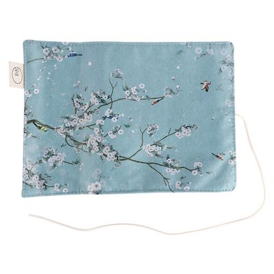 Leadigol Roll-Up Canvas Pencil Case Organizer