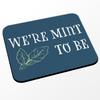 Fabulous Blue Mouse Pad – We're Mint to Be Lovers, Plants Pot Gardening (24 x 20 cm) view 1