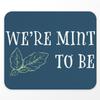 Fabulous Blue Mouse Pad – We're Mint to Be Lovers, Plants Pot Gardening (24 x 20 cm) view 2