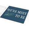 Fabulous Blue Mouse Pad – We're Mint to Be Lovers, Plants Pot Gardening (24 x 20 cm) view 4