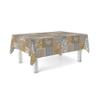 Martina Home Patch Oilcloth Tablecloth, 140 x 140 cm, Beige view 2