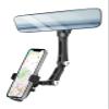 Karmus Rearview Mirror Phone Holder for Cars, Rotating and Extendable view 1