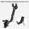 Karmus Rearview Mirror Phone Holder for Cars, Rotating and Extendable view 3