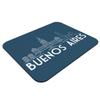 Fabulous Mouse Pad, Blue Buenos Aires Minimalist Travel Postcard Argentina (24 x 20 cm) view 3