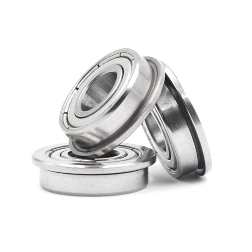 SSIMOO Flange Bearings F608ZZ, F6203ZZ, and F6701ZZ (10 pcs, Size: F608ZZ)