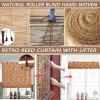 Natr Bamboo Roll-Up Blind, Reed Privacy Shade, 145 x 185 cm view 2