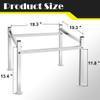Honey Lake Metal Beehive Stand with Round Base view 3