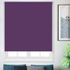 Thermal Roller Blind Clamp-Fix 100 x 50 cm, UV Light Protection, Privacy, Purple view 2