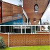 Bamboo Reed Roller Blind, 70% Sun and Privacy Shade, Customizable, 90 x 235 cm view 3