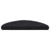 LAPOOH Self-Adhesive Stair Mats, 5-Piece Set, Black, 56 x 17 x 3 cm view 4