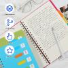 Nizirioo 2-Pack A5 Spiral Notebooks with Dividers, Lined, 14 x 21 cm, 120 Sheets/240 Pages view 3