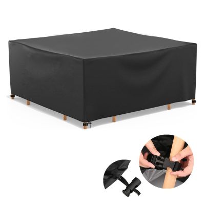 Jianghu Art Outdoor Furniture Cover 130 x 90 x 70 cm, Waterproof Winter Cover, 600D Oxford Fabric with Buckles and Drawstrings