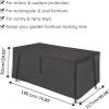 Jianghu Art Outdoor Furniture Cover 130 x 90 x 70 cm, Waterproof Winter Cover, 600D Oxford Fabric with Buckles and Drawstrings view 3