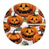 Halloween Pumpkin Vintage Tree Skirt, 120 cm view 1