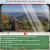 TMGJShd Foldable Transparent Perforated PVC Tarp with UV Protection, 6.5 × 7.5 m, 400 g/m view 2