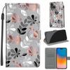 Guxira Case for iPhone 15, 360° Shockproof Leather Folio Cover with Card Slots – Leaves view 2