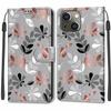 Guxira Case for iPhone 15, 360° Shockproof Leather Folio Cover with Card Slots – Leaves view 3