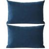 Decorative Sofa Pillow Covers, 2-Pack, Zippered, 5 Sizes view 1