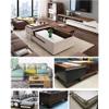 4-Piece Solid Oak Furniture Legs, 2 x 2 x 2 in view 4