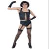 Smiffys Rocky Horror Show Frank N Furter Costume with Corset view 1