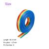 DMiotech 6-Pin IDC Rainbow Ribbon Cable, 39.4 in, 1.27 mm Pitch view 4