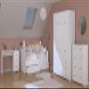 Parisot Sleep 40 5-Piece Children's Bedroom Set, White view 2