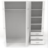 Parisot Sleep 40 5-Piece Children's Bedroom Set, White view 4