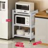 3-Tier Adjustable Microwave Storage Rack view 2