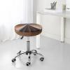 Freeway Highway Road in the Desert Round Bar Stool Cover view 4