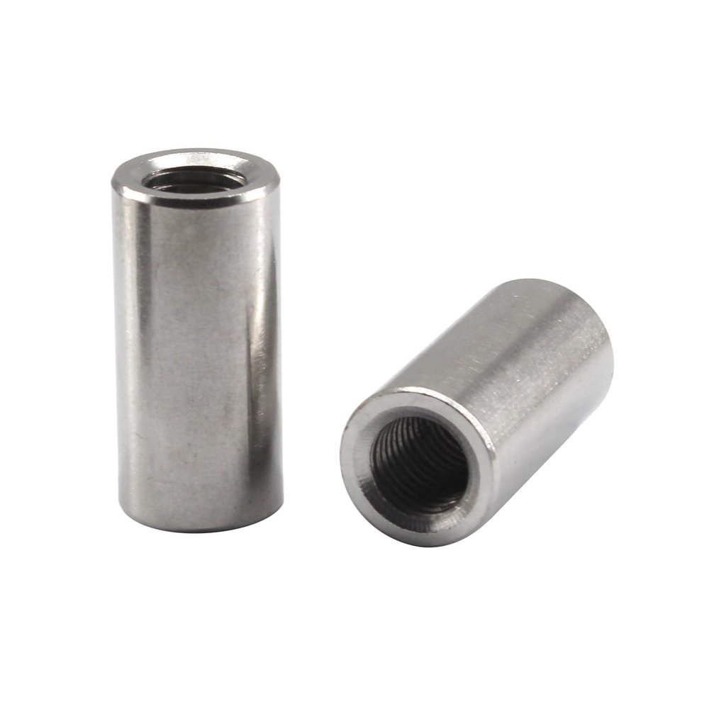 30-Pc. M6 10 x 8 mm Threaded Inserts, 304 Stainless Steel