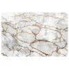 Luoweisi Gray Marble Indoor Doormat 40 x 60 cm, Washable, Non-Slip, Low Profile view 2