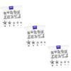 EXCEART 3 Sets Quick-Install Spike Studs for Hats and Bags, Star Stud Making Set, 150 Pieces × 3 view 1