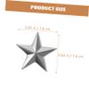 EXCEART 3 Sets Quick-Install Spike Studs for Hats and Bags, Star Stud Making Set, 150 Pieces × 3 view 3