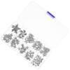 EXCEART 3 Sets Quick-Install Spike Studs for Hats and Bags, Star Stud Making Set, 150 Pieces × 3 view 4