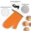 Beauty Burnt Orange Oven Mitt and Potholder Set, 4-Piece view 3