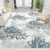 BEIGGA Nautical Coastal Area Rug, Starfish, Seaweed and Coral Pattern, 70 x 140 cm view 1