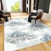 BEIGGA Nautical Coastal Area Rug, Starfish, Seaweed and Coral Pattern, 70 x 140 cm view 3