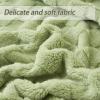 Dxcaicc Sherpa Fleece Throw Blanket, Dark Pink, 150 x 200 cm view 3