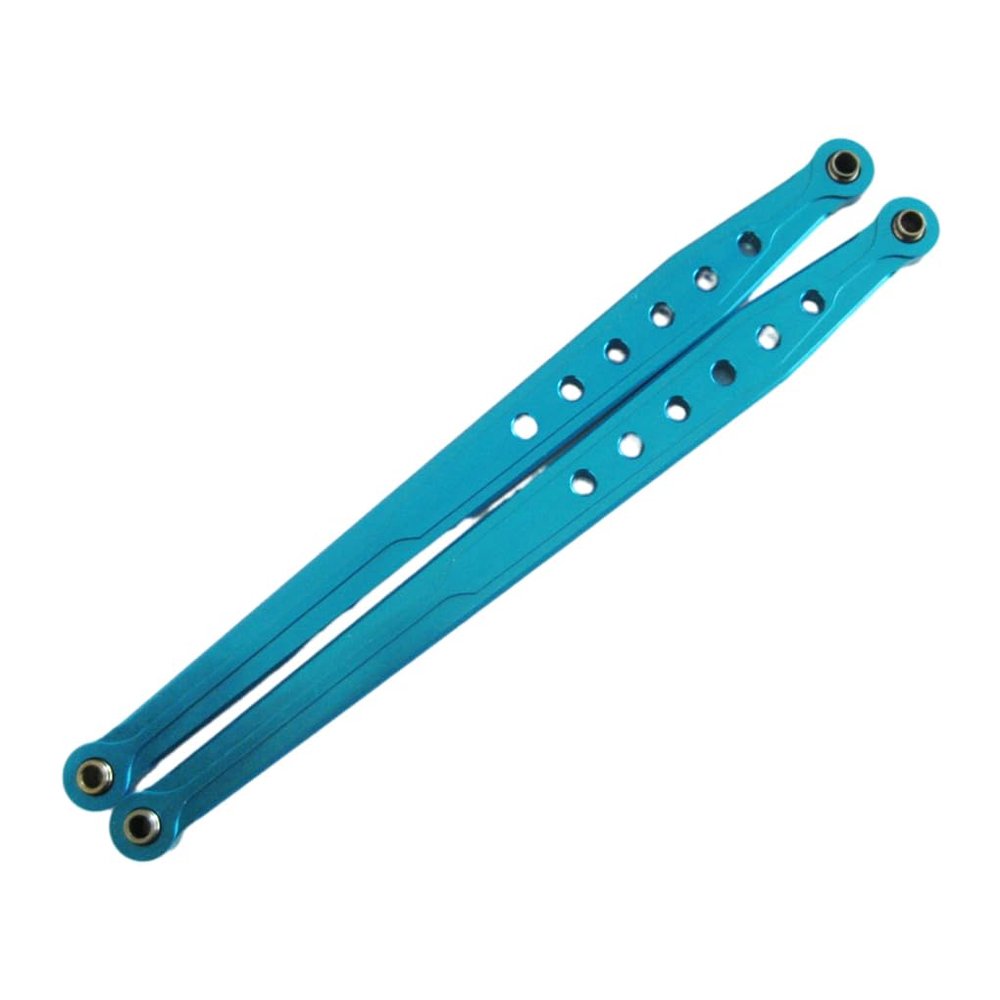 wisoolkic 130 mm Aluminum Rear Link Rods for AXIAL SCX10 Crawler, Blue