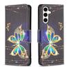 Wigento Faux Leather Book Case for Samsung Galaxy S23 FE, Motif 3 view 1