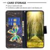 Wigento Faux Leather Book Case for Samsung Galaxy S23 FE, Motif 3 view 3
