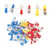 Wire Crimp Connectors, 100-Pack, 6.3 mm, PVC-Insulated Copper view 1