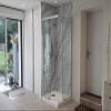 Shower Enclosure 80 x 150 cm, Corner Entry, Chrome Profile, Clear Tempered Glass, 200 cm High view 4